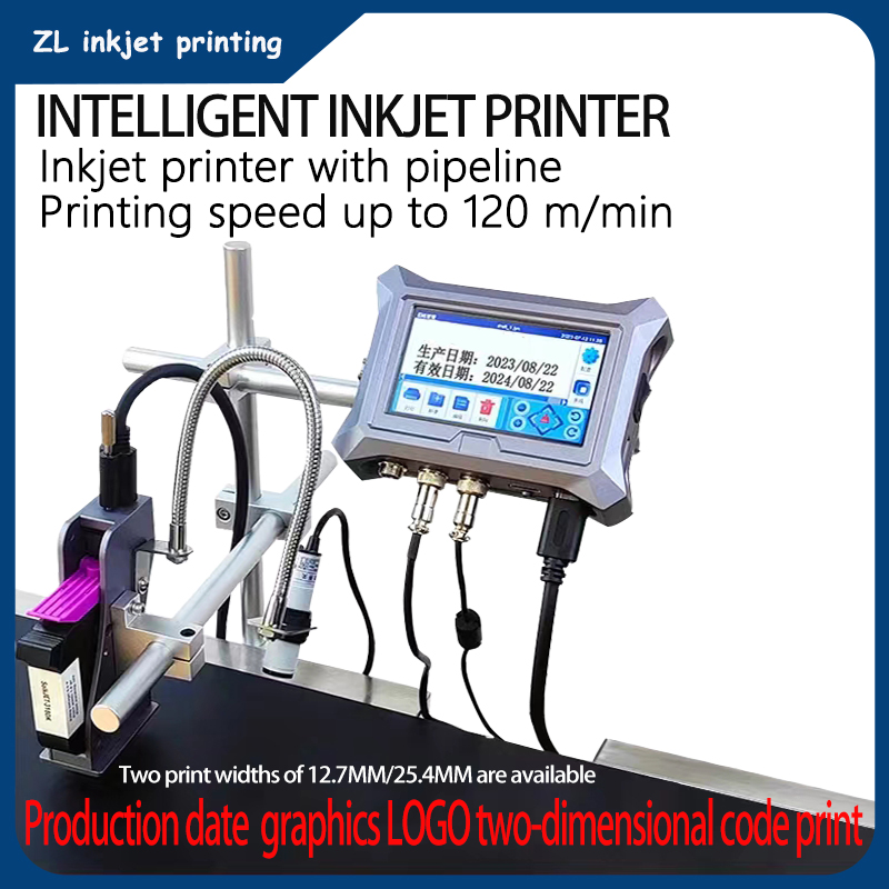 Commercial Printing And Graphics - 12,7MM/25,4MM intelligente online inkjetprinter productielijn print