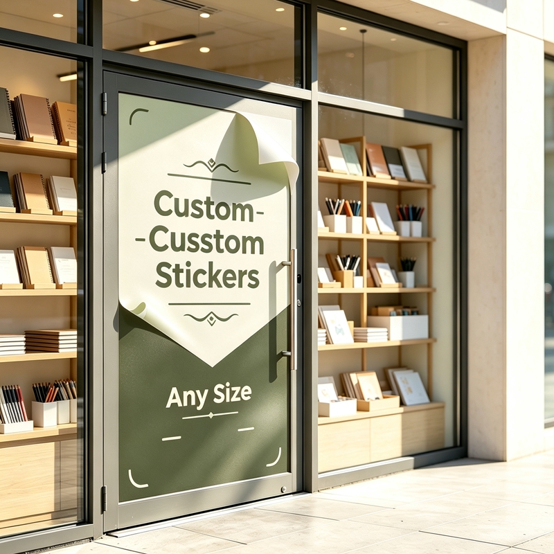 Commercial Printing And Graphics - Op maat gemaakte stickers van 100
