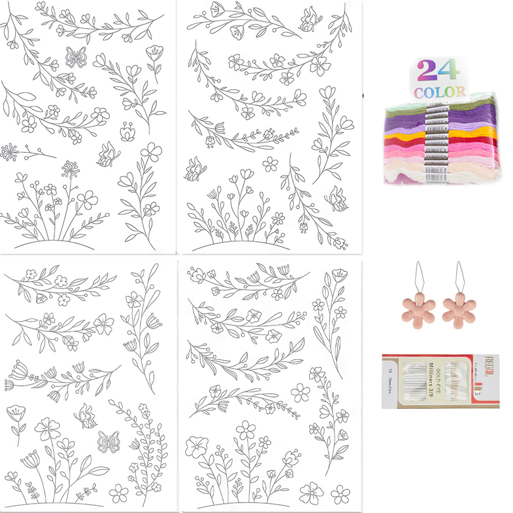 Embroidery Stabilizer Backing - Wateroplosbaar borduurstabilisatorpapier, wasbare vellen voor stick