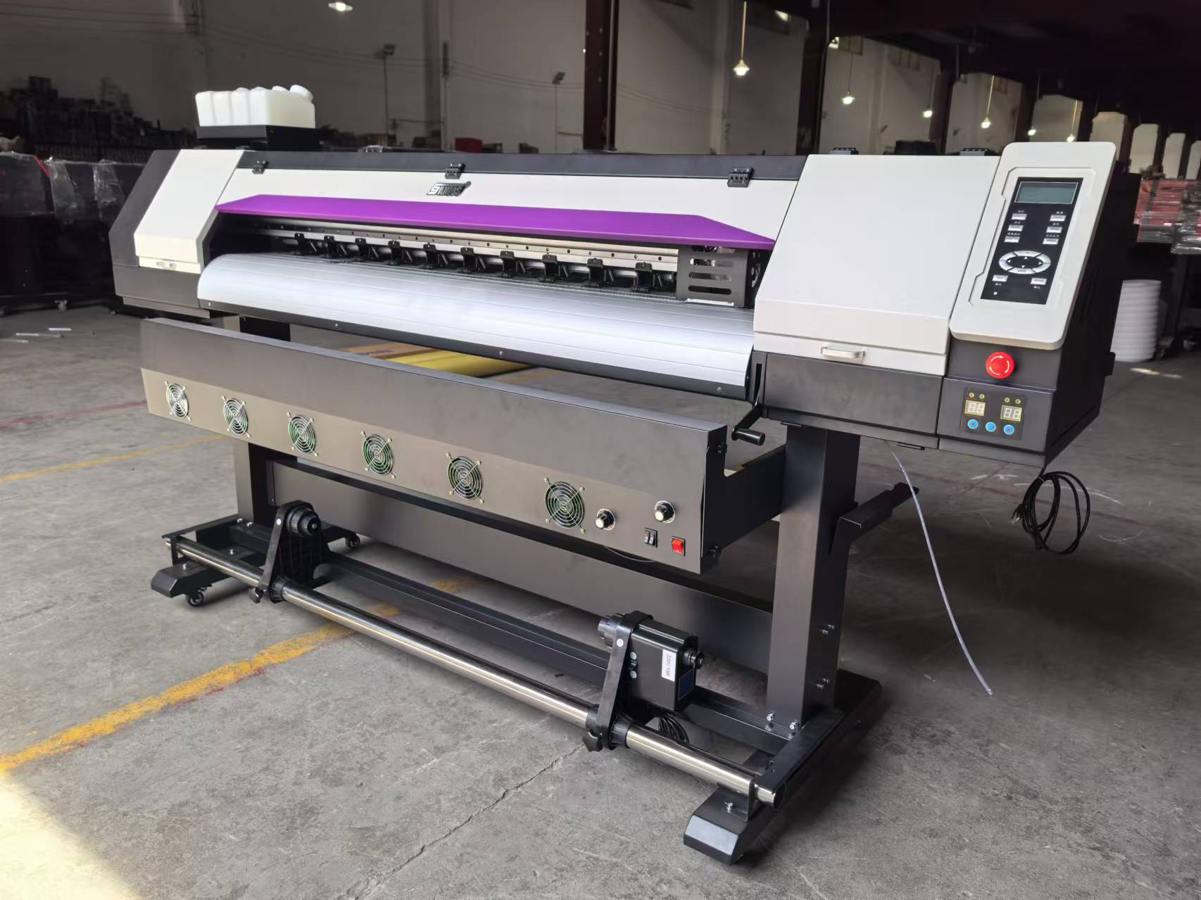 Commercial Printing Machine For Shirts - Eenvoudige bediening 1,6m grootformaat printmachine Hoge