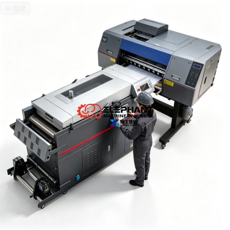 Commercial Printing Machine For Shirts - Commerciële DTF PET-film printer, bijpassende warmtepersmachine,