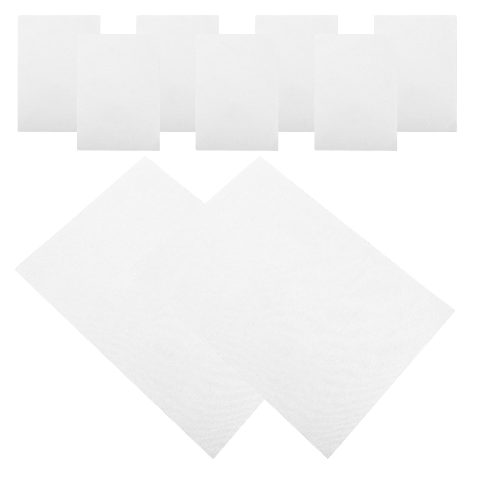 Embroidery Stabilizer Backing - 9 stuks wateroplosbaar borduurondergrondpapier, zelfklevend, niet-geweven