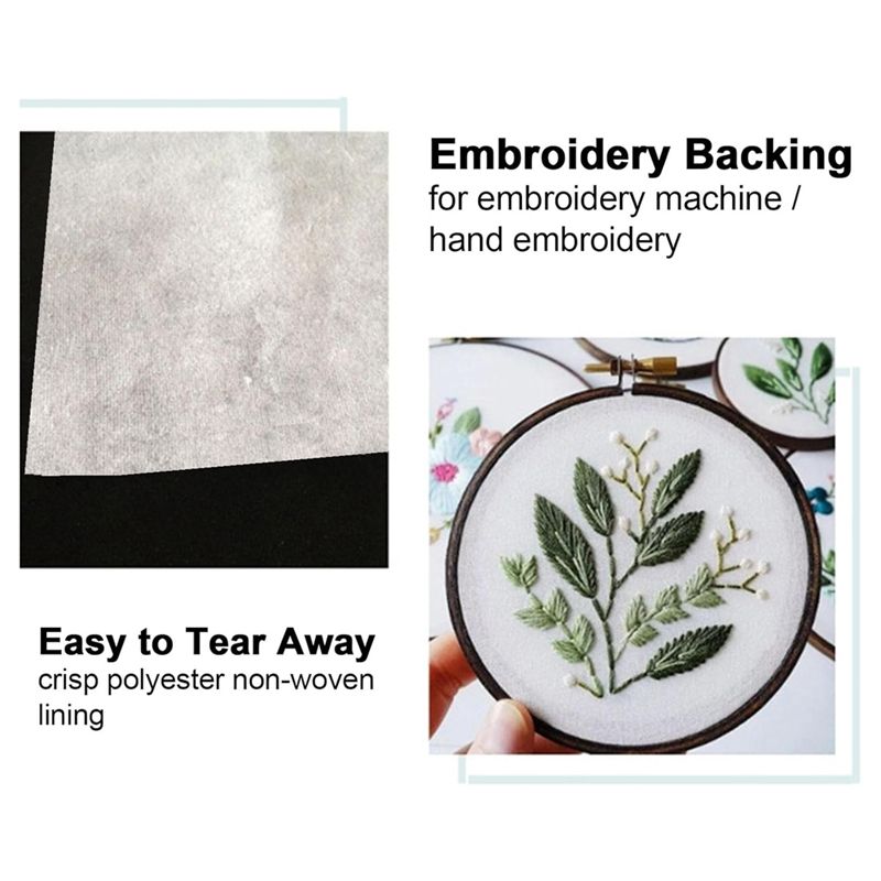 ABKJ-Tear Away Stabilisator vo - Embroidery Stabilizer Backing recensie en prijs
