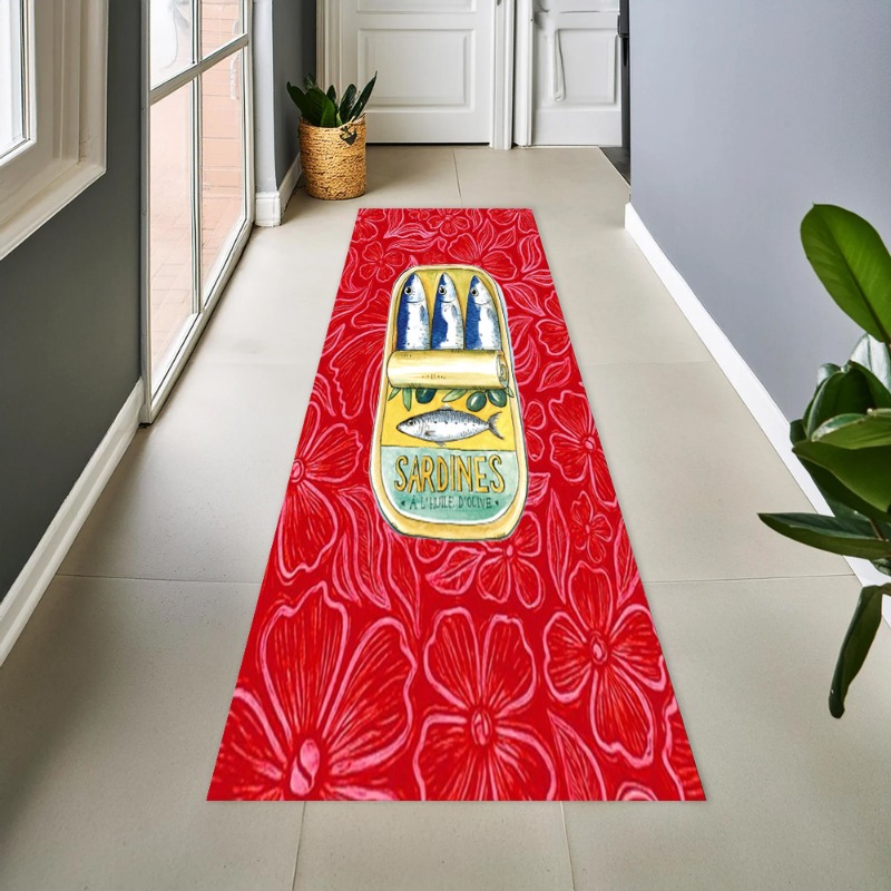 Vintage blauw gestreepte sardi - Commercial Printing And Graphics recensie en prijs