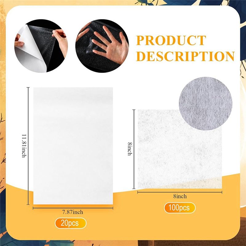 [ABFI!】 20 stuks dubbelzijdige - Embroidery Stabilizer Backing recensie en prijs