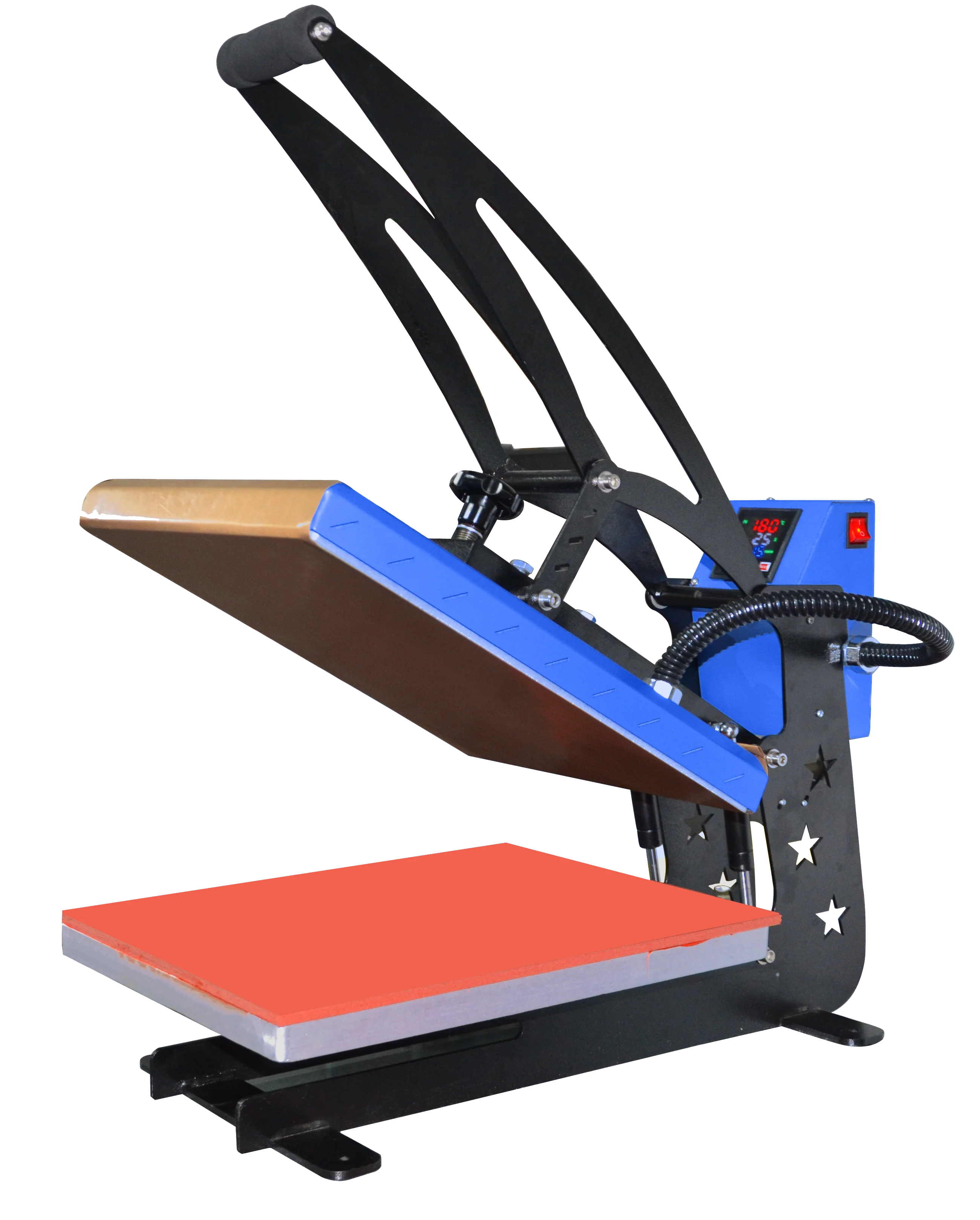 Handmatige hogedruk warmtepers - Commercial Printing Machine For Shirts recensie en prijs